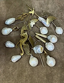 El İşi İncili Küpeler 001